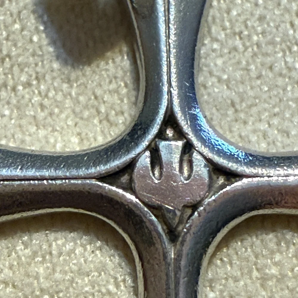Retired James Avery Sterling Silver Descending Dove Serenity Cross Pendant EUC - Picture 3 of 14